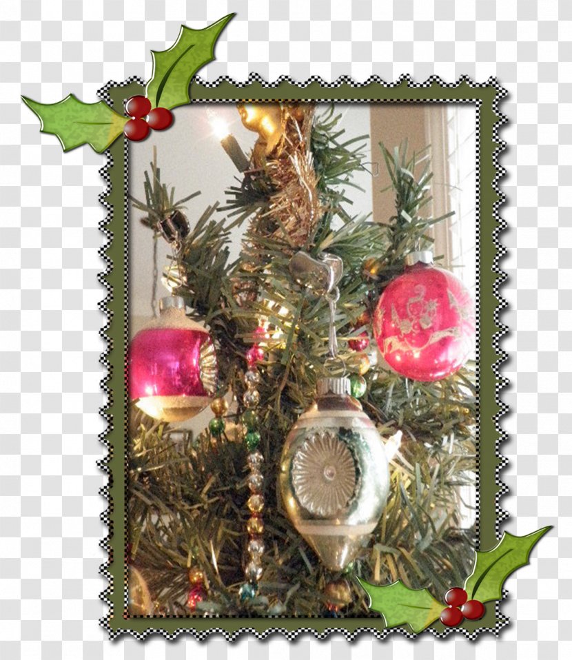 Christmas Ornament Decoration Fir Tree - Variety Of Vintage Transparent PNG