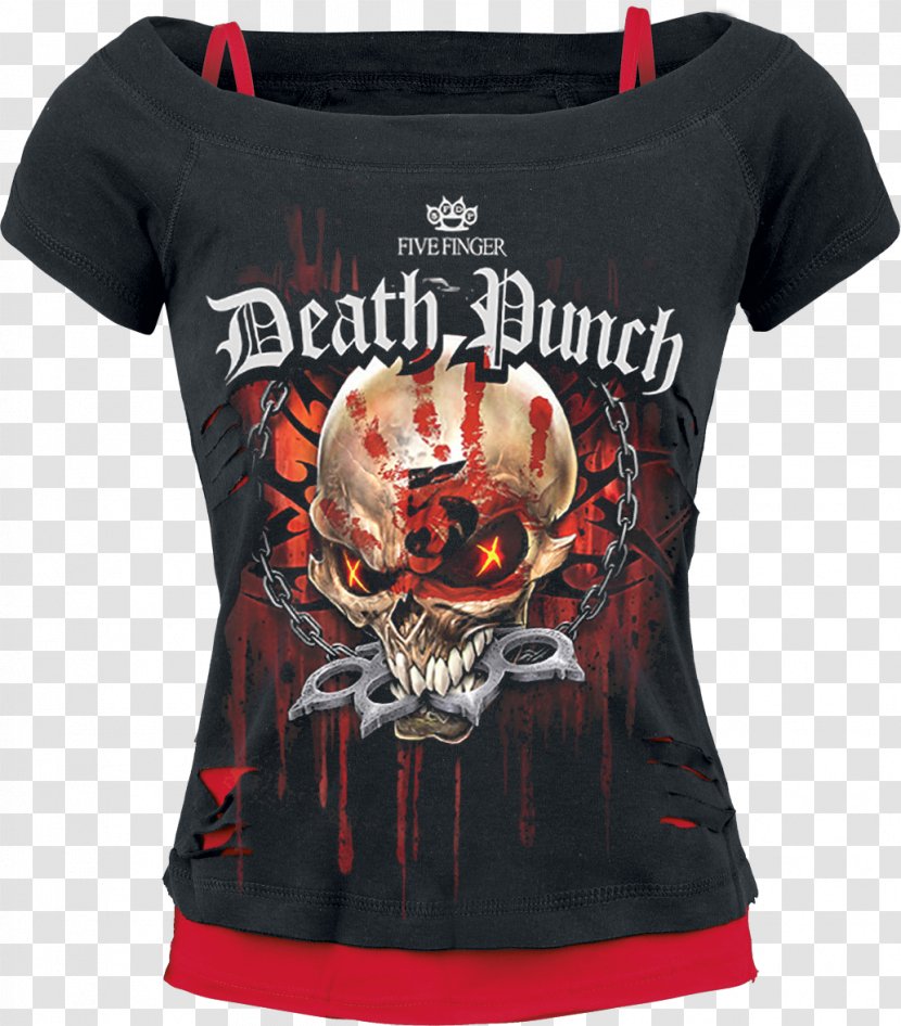 Five Finger Death Punch T-shirt Hoodie And Justice For None - Fashion Transparent PNG
