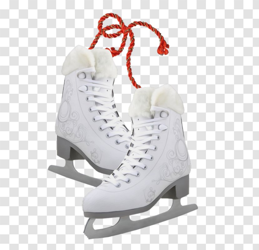 Ice Skates Figure Skating Clip Art - Hockey Equipment Transparent PNG