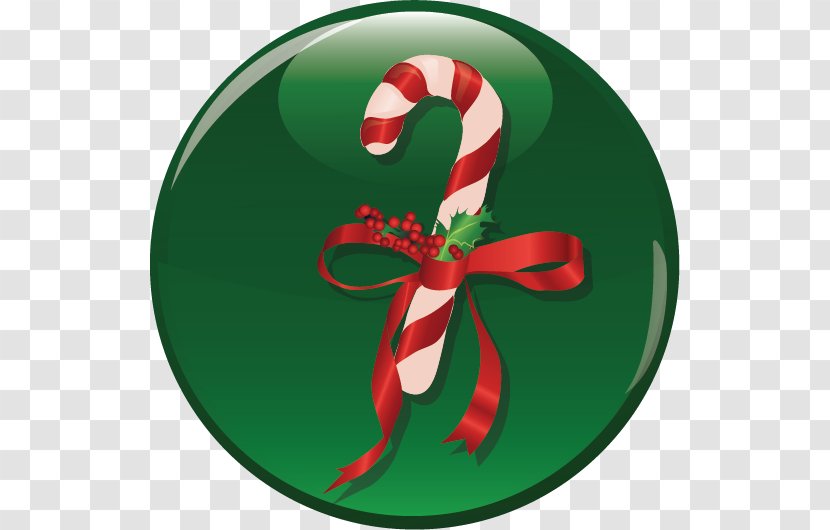 Christmas Ornament Candy Cane Tree - Green Transparent PNG