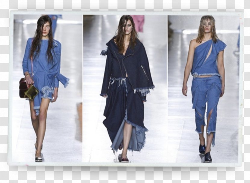 Runway Fashion Show Denim Jeans - Catwalk Transparent PNG