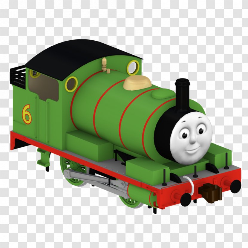 Percy Thomas & Friends Strasburg Rail Road Train - Takes The Plunge - Small Transparent PNG