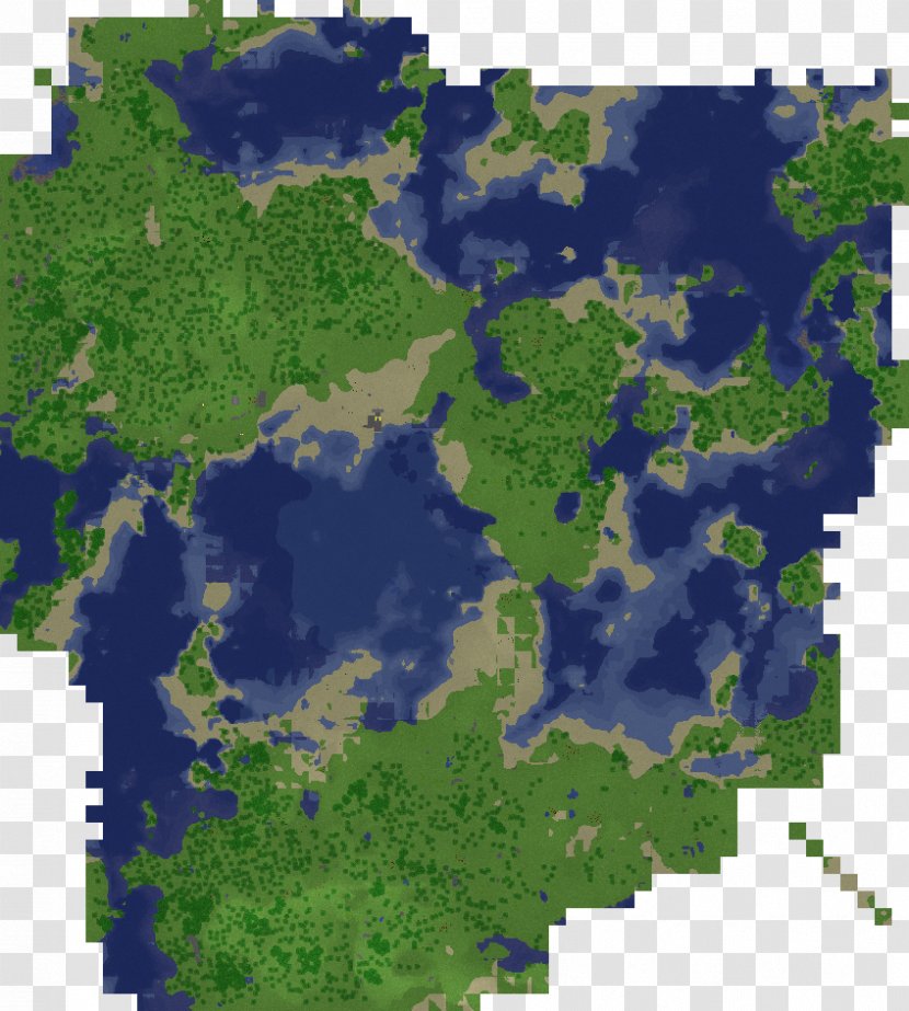 Lego Minecraft Map Survival Video Game - Grass - Cartogrpahy Transparent PNG
