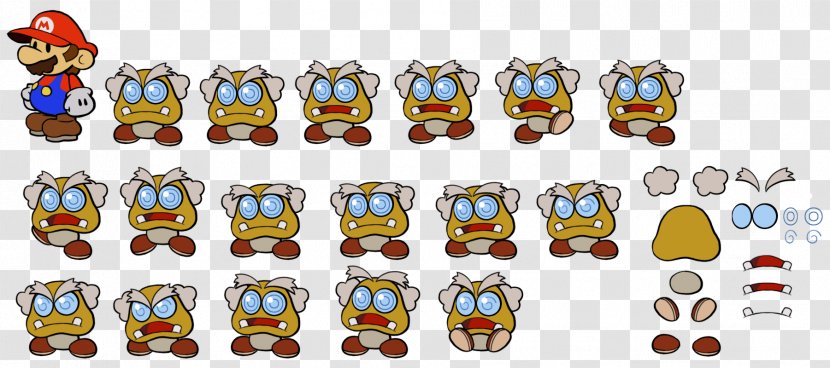 Paper Mario Video Game Series Emoticon - Style Transparent PNG