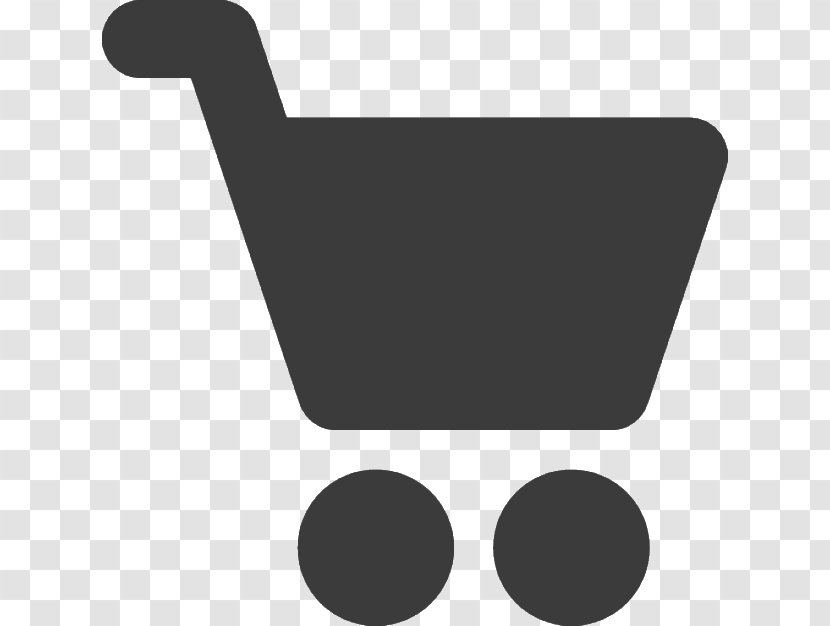 Shopping Cart Silhouette - Rectangle Transparent PNG