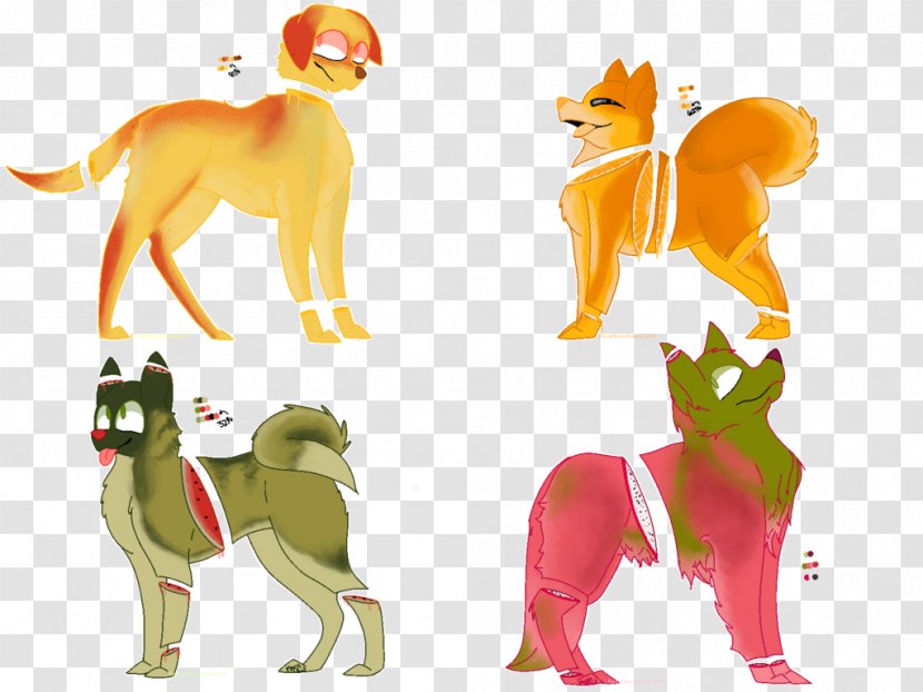 Dog Cat Tail Canidae Cartoon - Carnivoran Transparent PNG