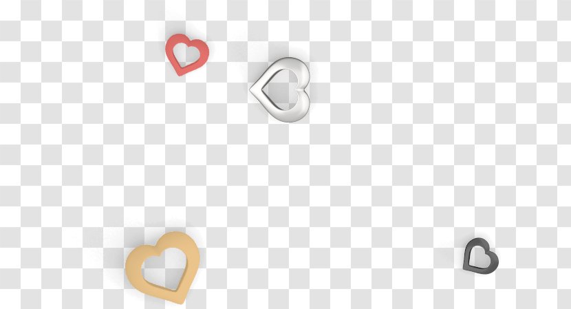 Logo Technology Brand Font - Body Jewelry - Metallic Heart Transparent PNG