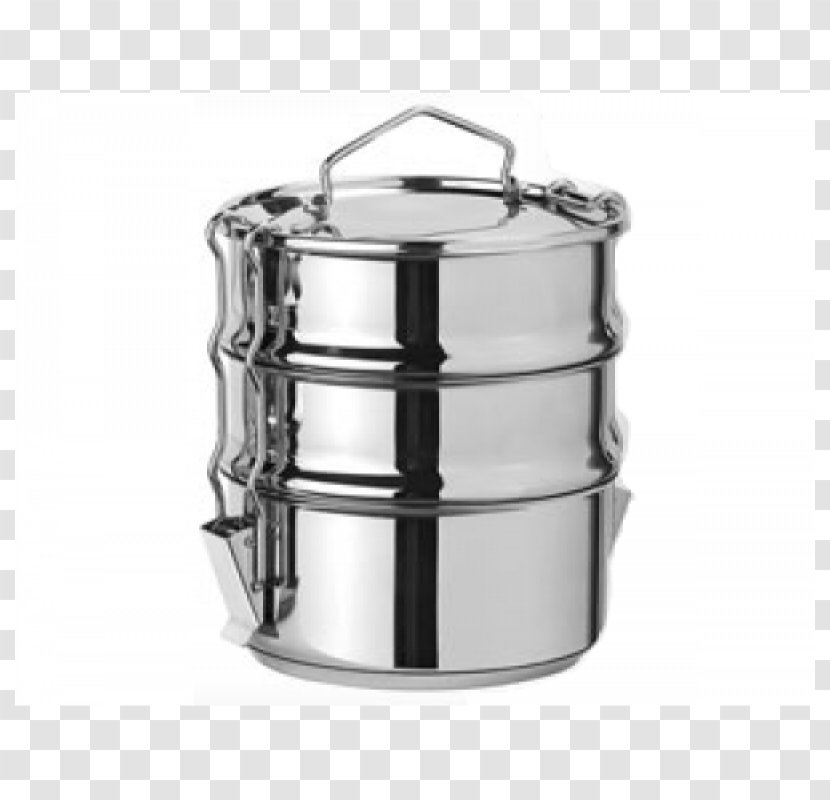 Tiffin Carrier Stock Pots Stainless Steel - Spring - Marmita Transparent PNG