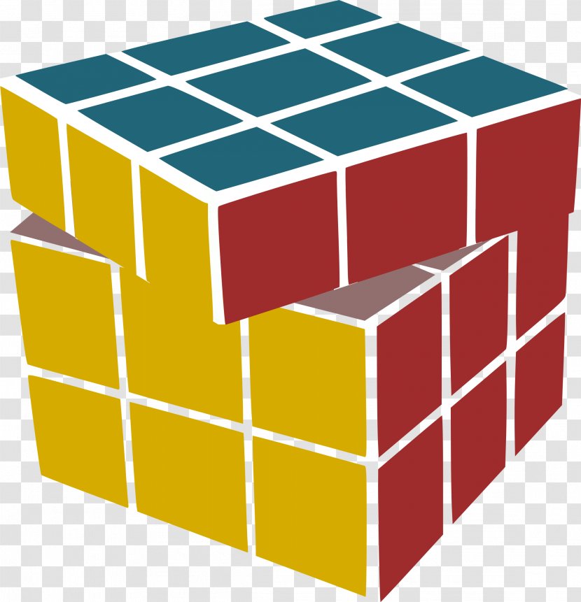 Rubik's Cube Computer Icons Clip Art - Area - Scrambled Eggs Transparent PNG