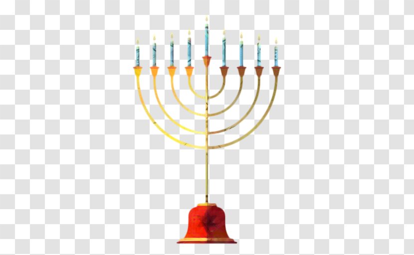 Menorah Hanukkah - Candle Holder - Holiday Transparent PNG