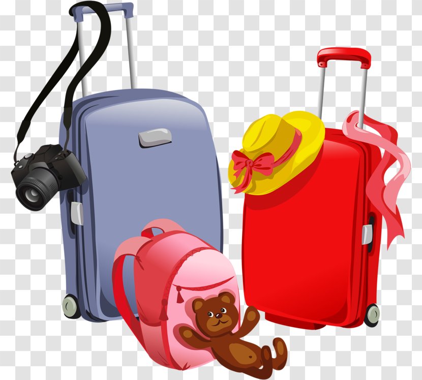 Suitcase Travel Baggage Transparent PNG