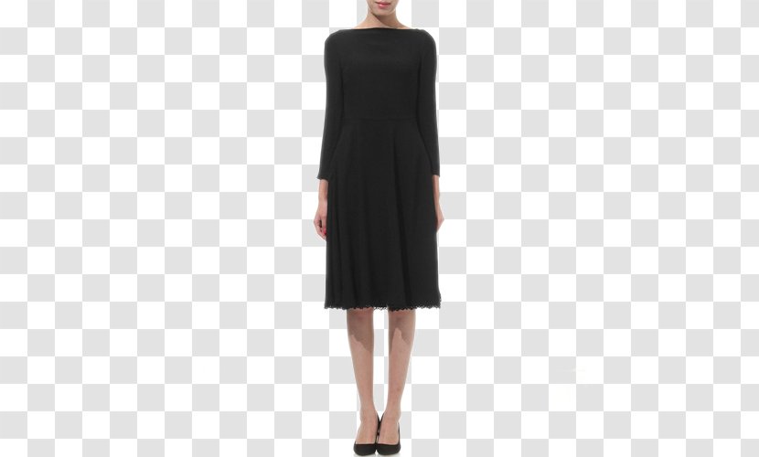 Shirtdress Evening Gown Sweater Clothing - Waist - Ms. Simple Long-sleeved Dress Transparent PNG