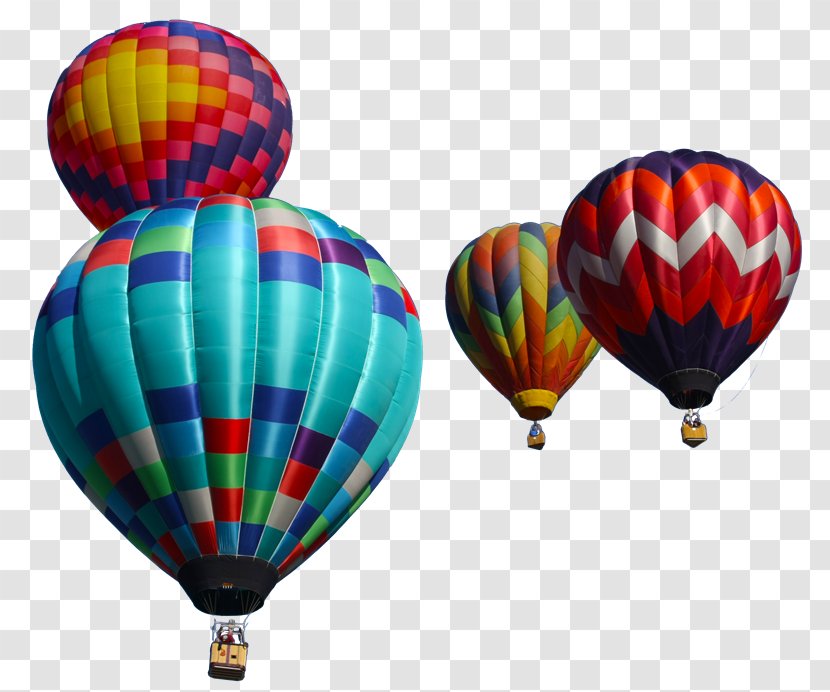 Hot Air Balloon Art Photography Watercolor Painting Transparent PNG