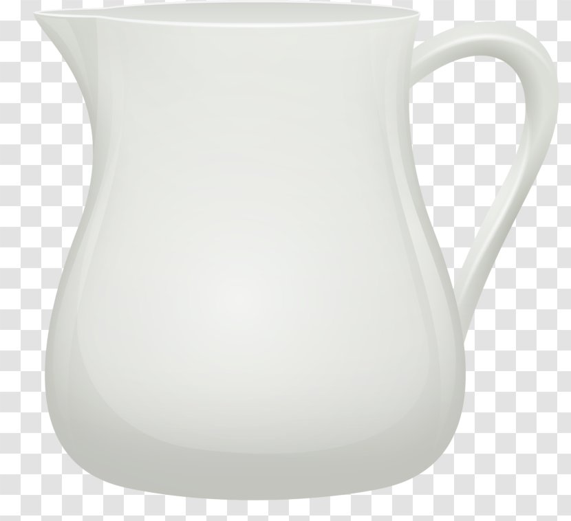 Jug Cup White Transparent PNG