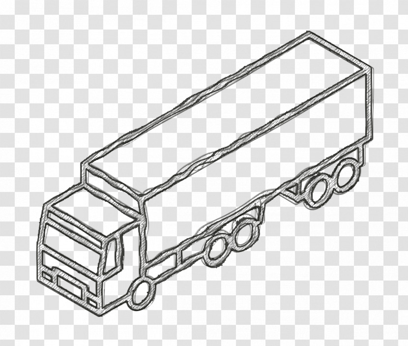 Transport Icon Truck Icon Isometric Transports Icon Transparent PNG