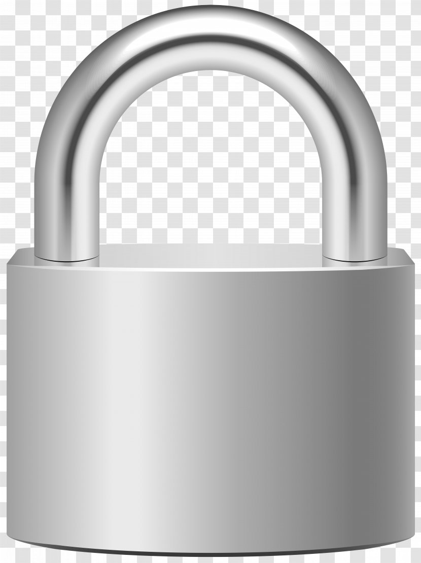 Lock Silver Key - Pin Tumbler - Padlock Transparent PNG