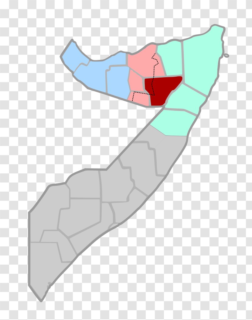 Sool, Somalia Khatumo State States And Regions Of Ayn, Togdheer - Arabic Wikipedia - Map Transparent PNG