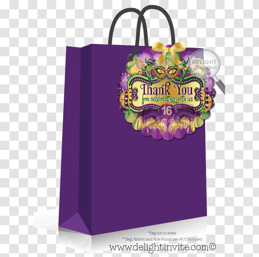 Wedding Invitation Paper Greeting & Note Cards Gift Birthday - Packaging And Labeling - Mardi Gras Transparent PNG
