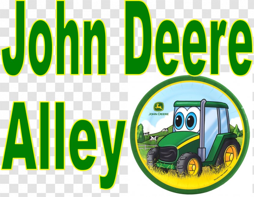 John Deere Birthday Cake Tractor Party - Green Transparent PNG