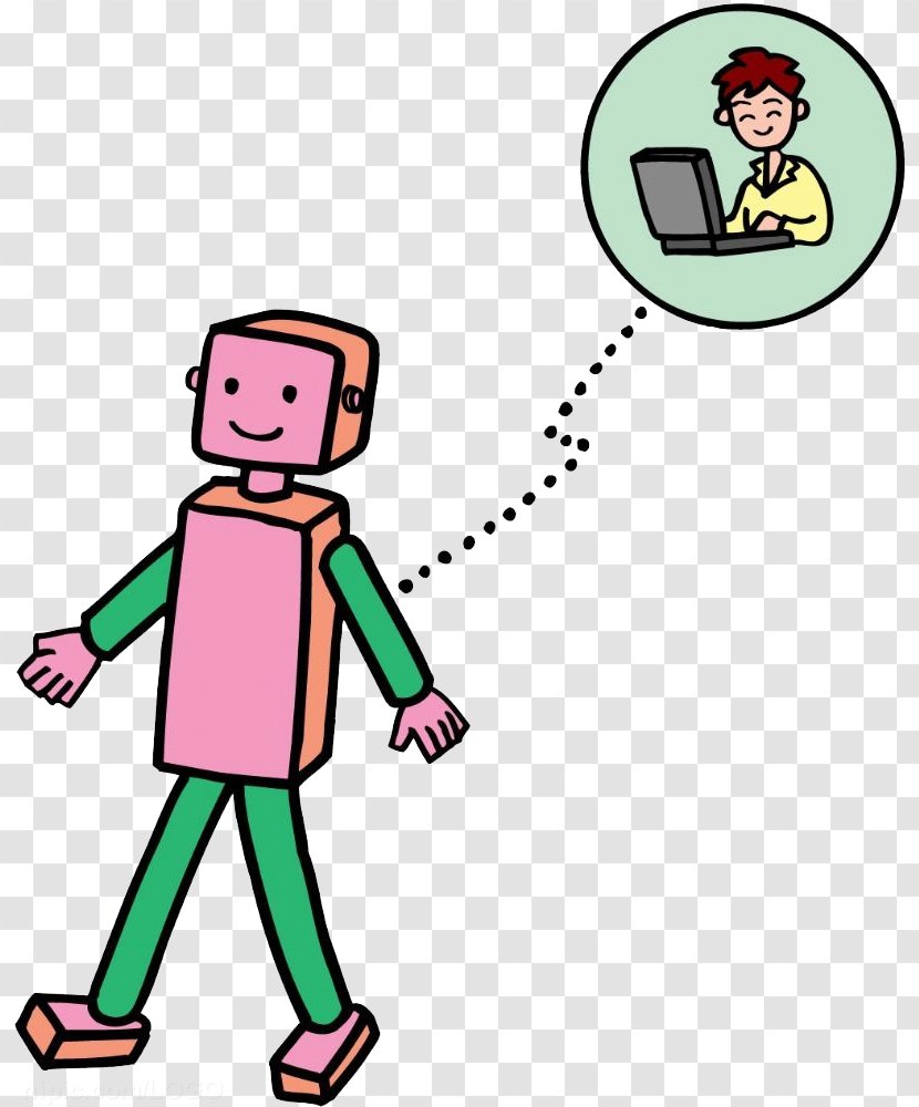 Clip Art - World Wide Web - Pink Robot Transparent PNG