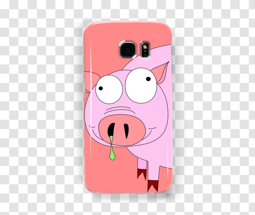 Mobile Phone Accessories Pig Phones Vertebrate - Smile - Cartoon Galaxy Transparent PNG