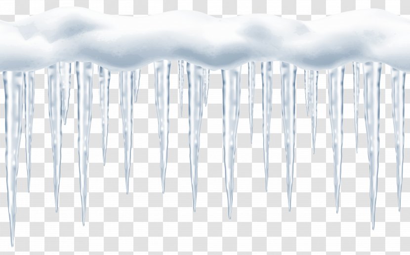 Icicle Ice Clip Art - Large Icicles Transparent Image Transparent PNG