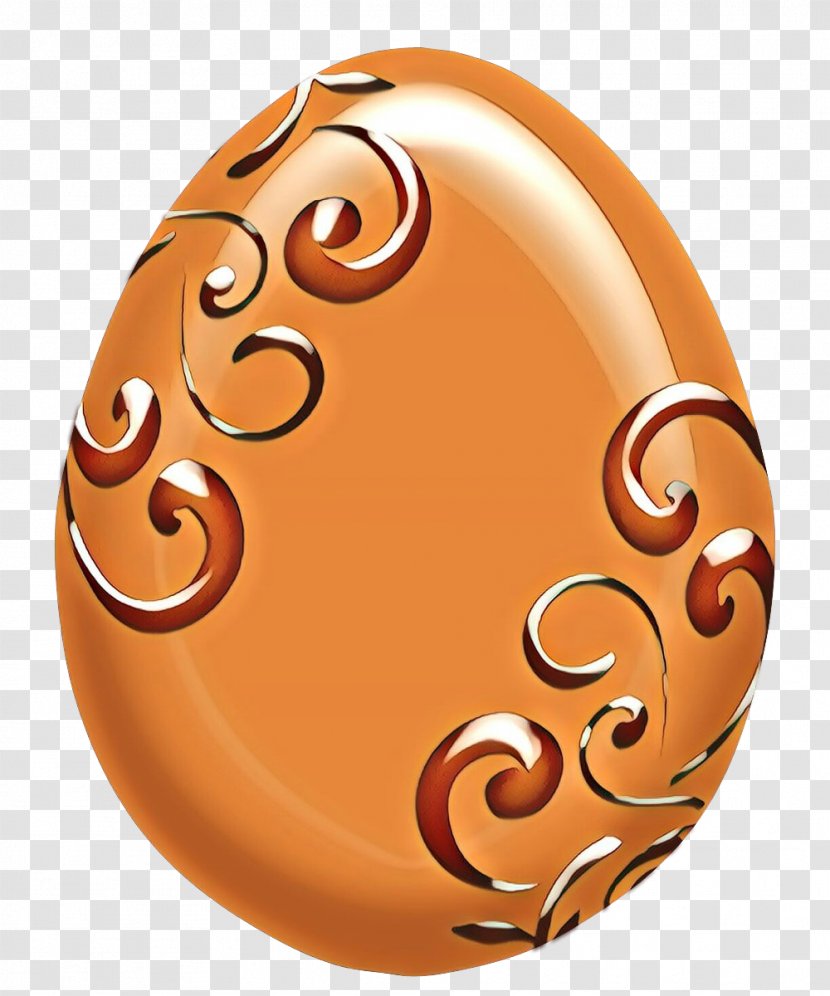 Easter Egg Copper Orange S.A. - Sa Transparent PNG