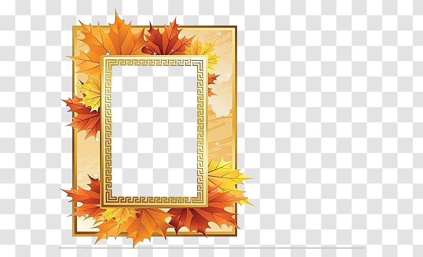 Picture Frame - Royaltyfree - Yellow Transparent PNG