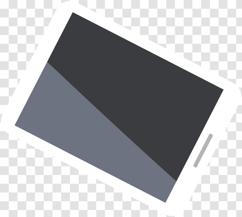 Brand Pattern - Hand Painted White Tablet PC Transparent PNG