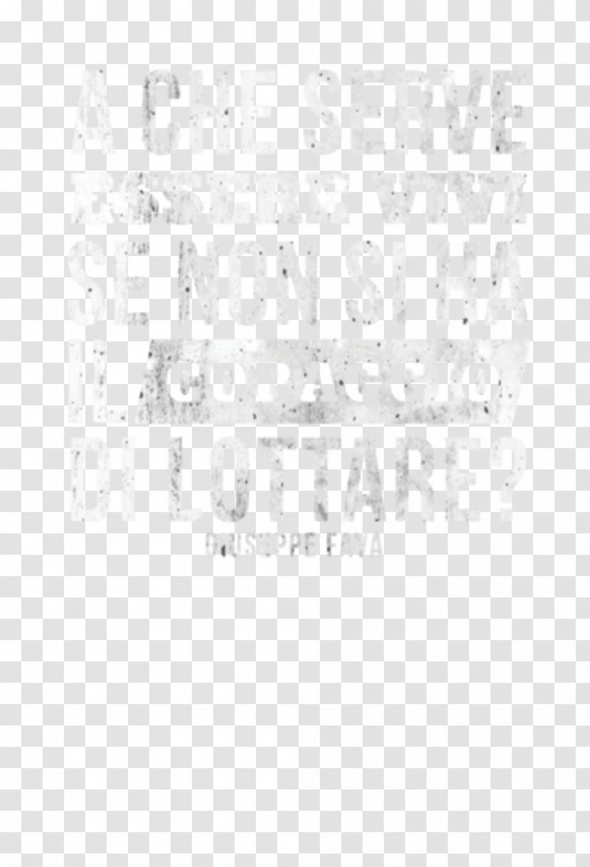 Paper Font Brand Line - Black And White Transparent PNG