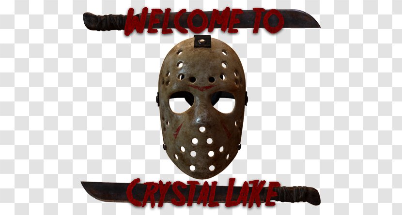 Friday The 13th: Game Jason Voorhees Mask Video - Goaltender Transparent PNG