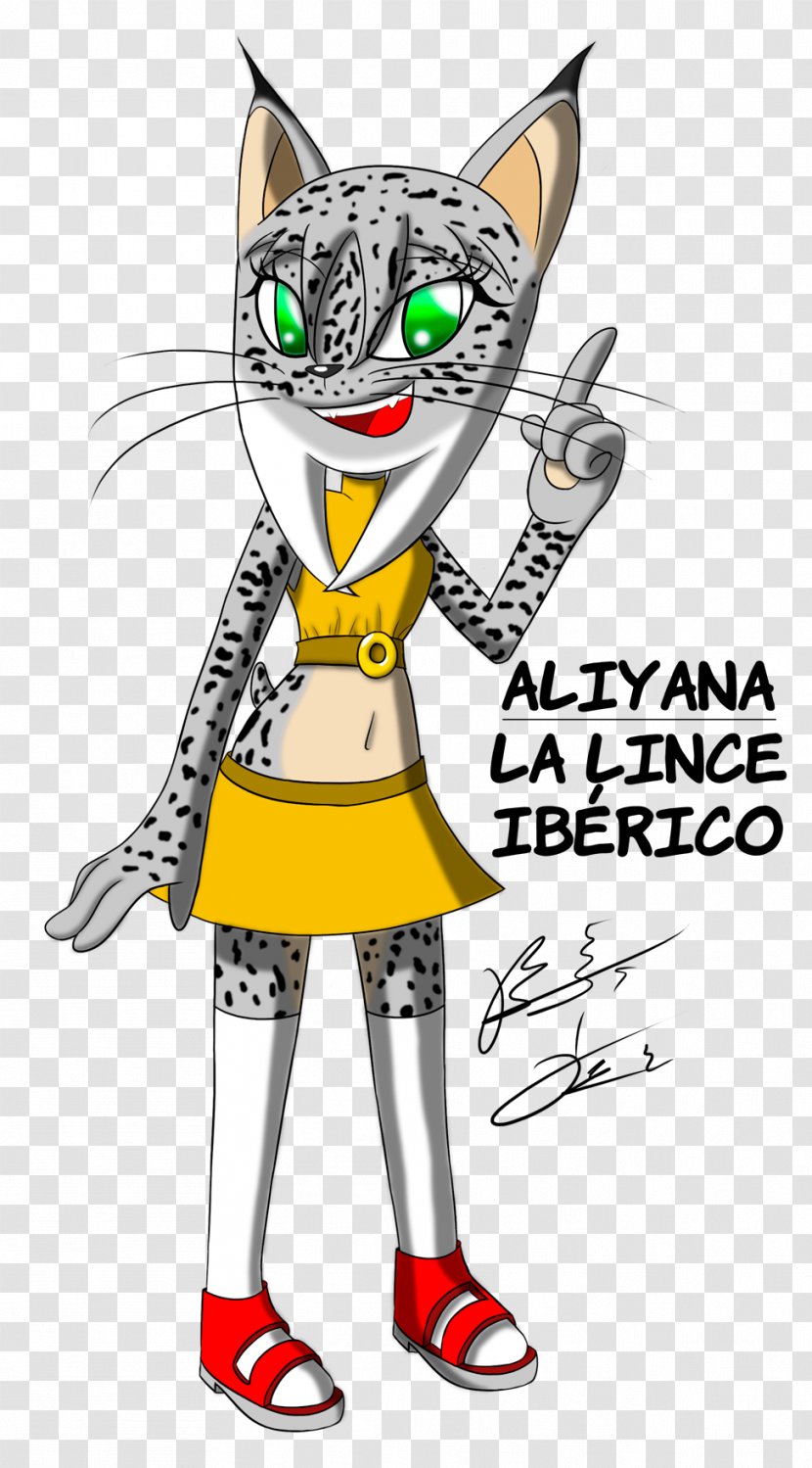 Cat Iberian Lynx Art Illustration Image - Cartoon Transparent PNG
