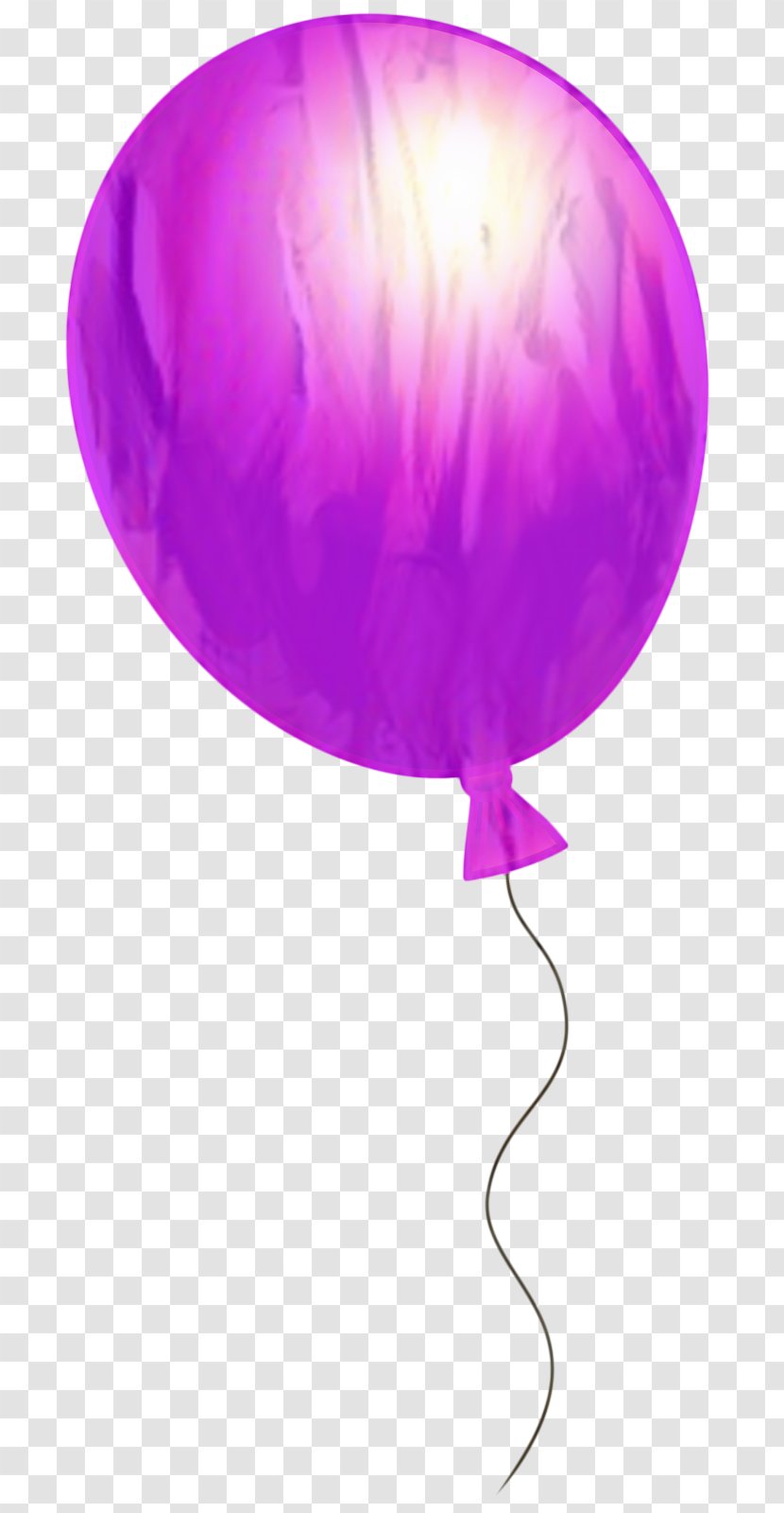 Balloon Purple - Toy - Violet Transparent PNG