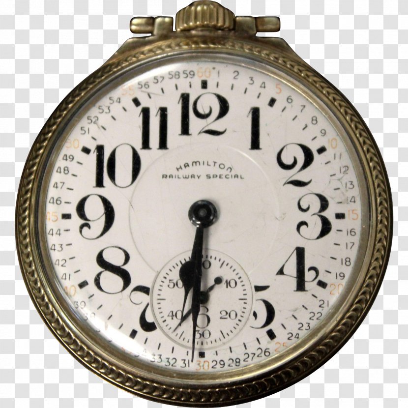 Pocket Watch Hamilton Company Railroad Chronometer Elgin National Transparent PNG