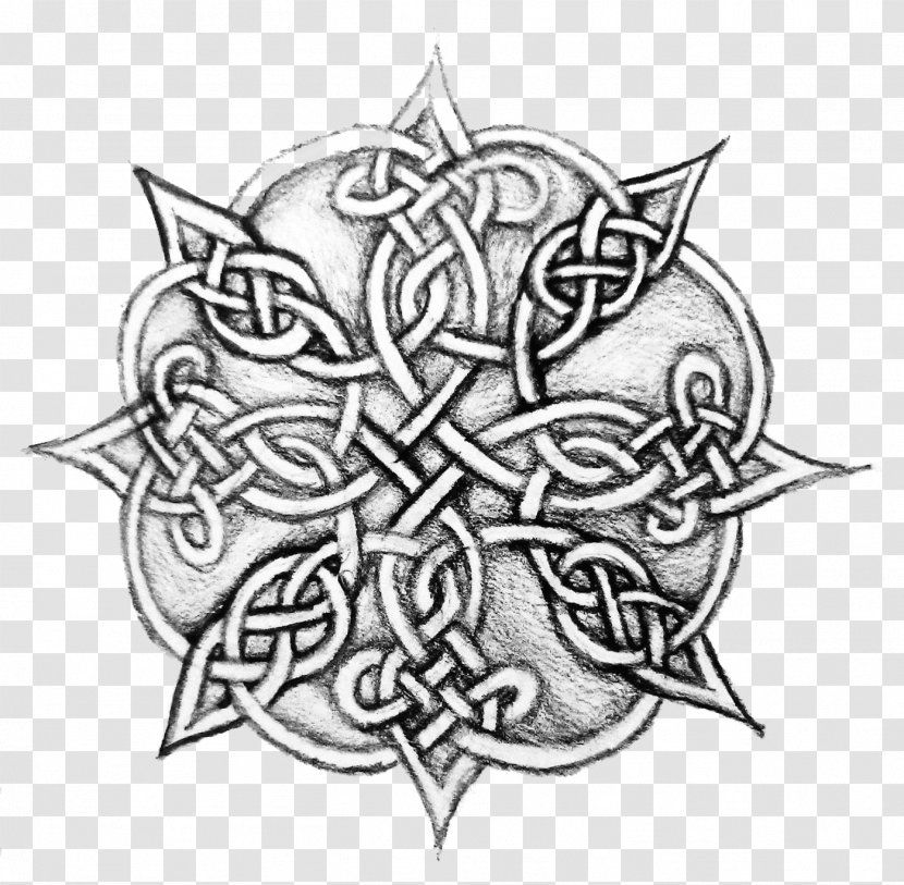 Drawing Celtic Knot Art Symbol - Symmetry - Mathematical Figures Transparent PNG