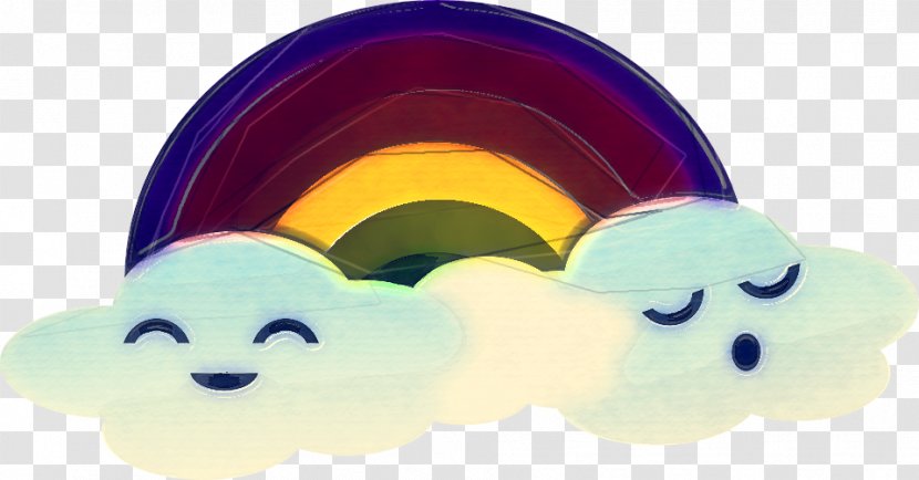 Character Created By Cartoon Purple Animal - Meteorological Phenomenon Smile Transparent PNG