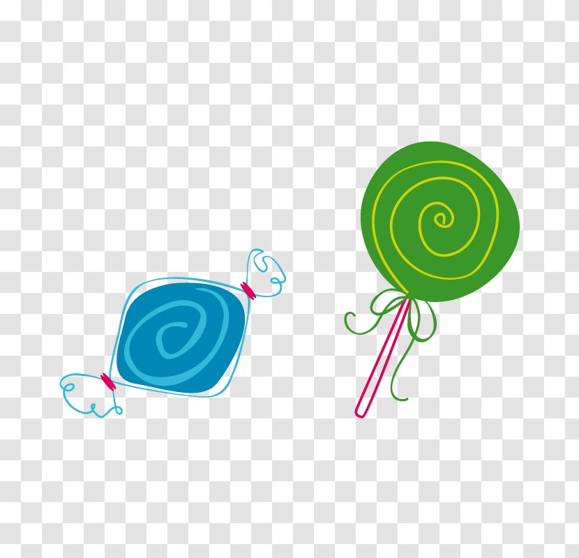 Clip Art - Green - Lollipop Transparent PNG