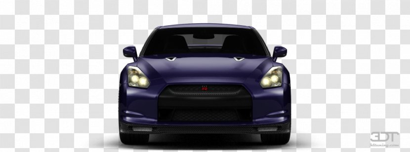 Bumper Compact Car Sport Utility Vehicle Motor - 2010 Nissan GT-R Transparent PNG