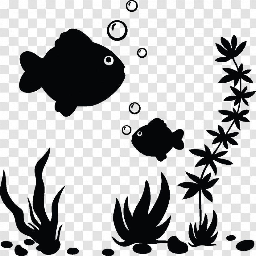 Vector Graphics Clip Art Stock Photography Sea Illustration - Black And White - Vie Sousmarine Transparent PNG
