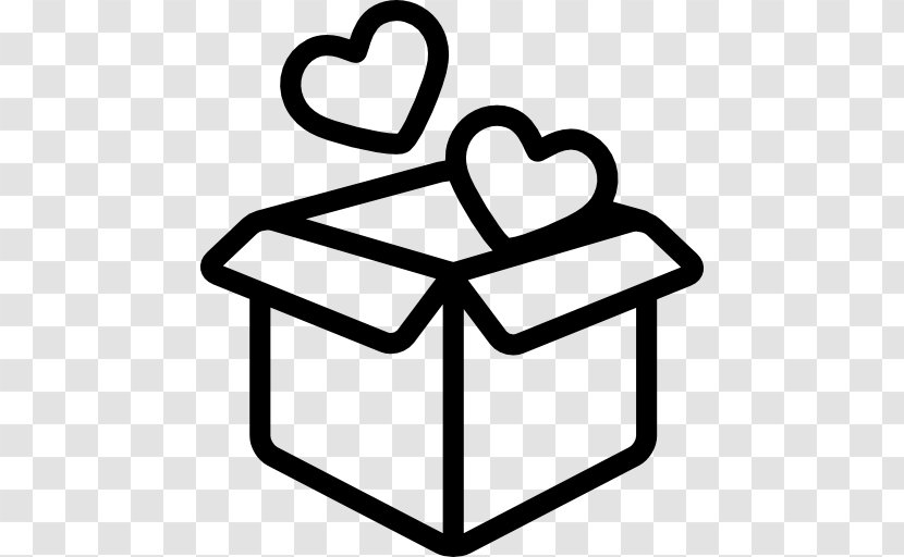 Box Gift - Area - Open Transparent PNG