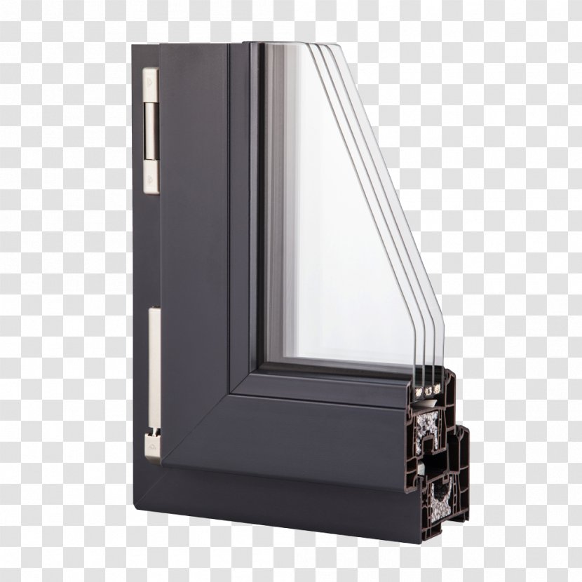 Window Anthracite Infisso Polyvinyl Chloride Door - Roof - Legno Bianco Transparent PNG