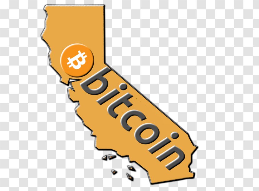 California Bitcoin Clip Art Brand Blockchain - Transaction Transparent PNG