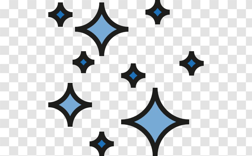 Icon - Blue - Star Transparent PNG