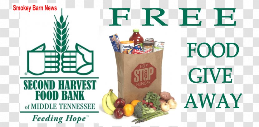Second Harvest Food Bank Of Middle Tennessee Take-out - Taste - Advertising Transparent PNG