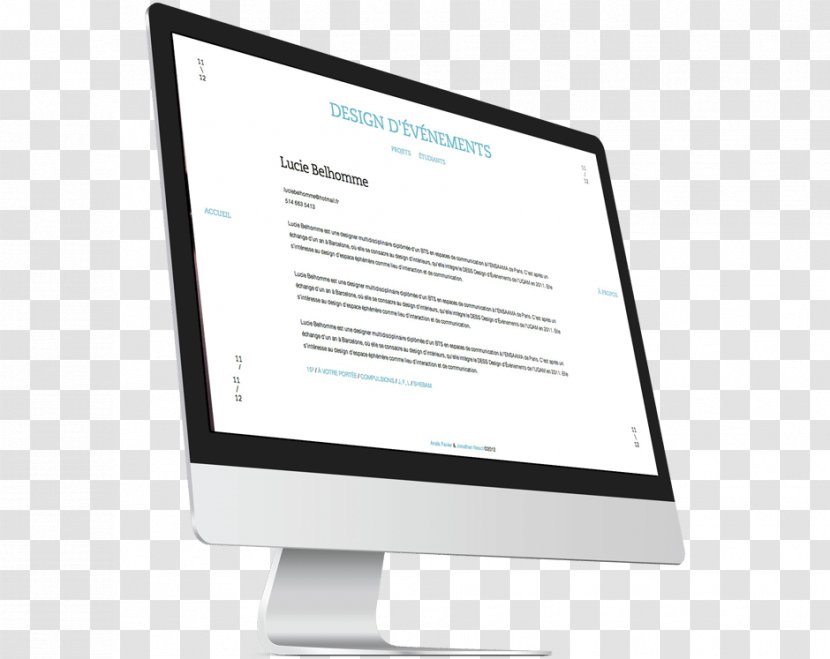 Web Development Design Digital Marketing Page - Imac Transparent PNG