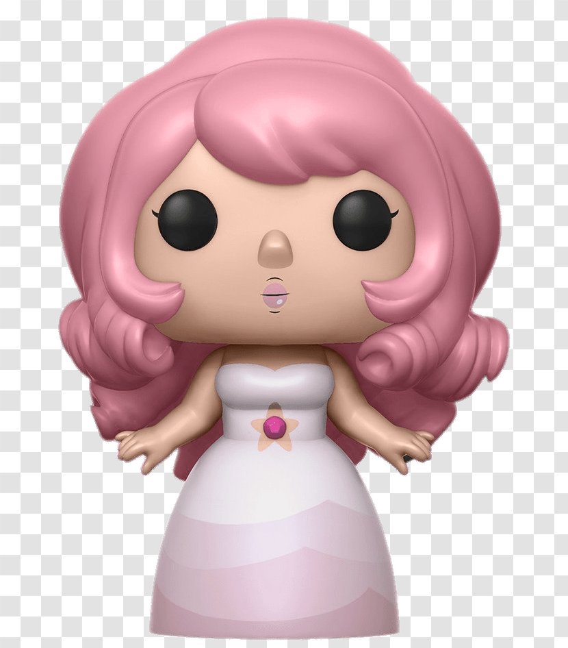 Funko Pop! Rose Quartz Amazon.com Action & Toy Figures - Silhouette Transparent PNG