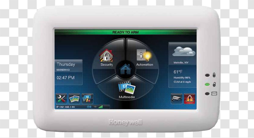 Honeywell Security Alarms & Systems Wi-Fi Wireless Home Automation Kits - Zwave - Control Transparent PNG