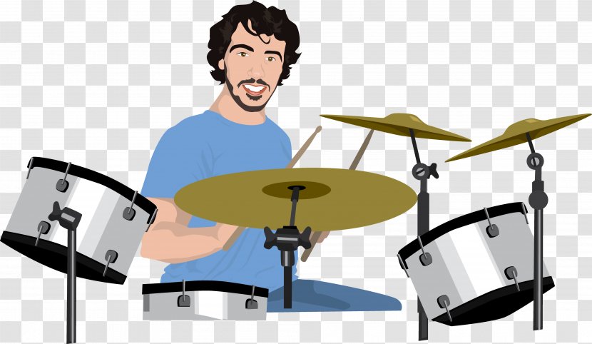 Drums Percussion Timbales Musical Instruments - Tom Drum - Drummer Transparent PNG