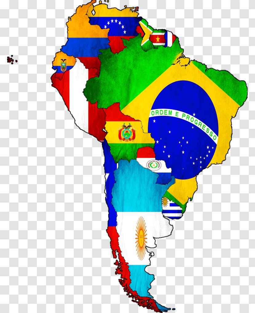 Flags Of South America World Map United States - Fotolia Transparent PNG