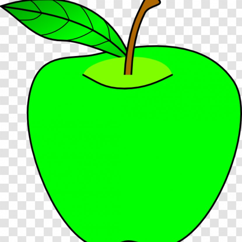 Clip Art Openclipart Apple Green Image - Fruit - Cartoon Apples Transparent PNG